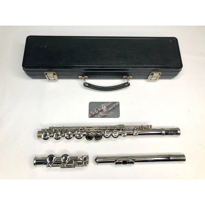 Flauta Transversal Artley 17-0 Made In Usa #49 Níquel