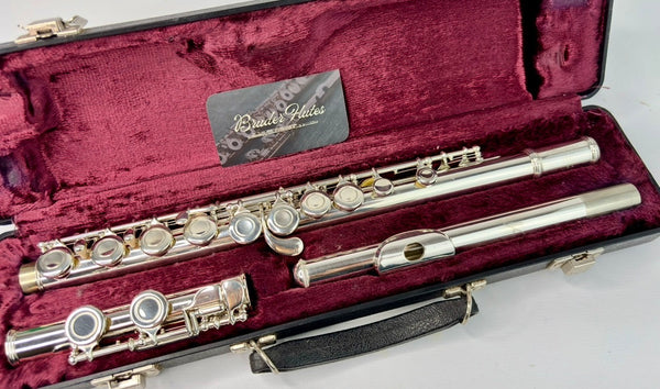 Flauta Transversal Armstrong 104 Made In Usa #98 Prateado