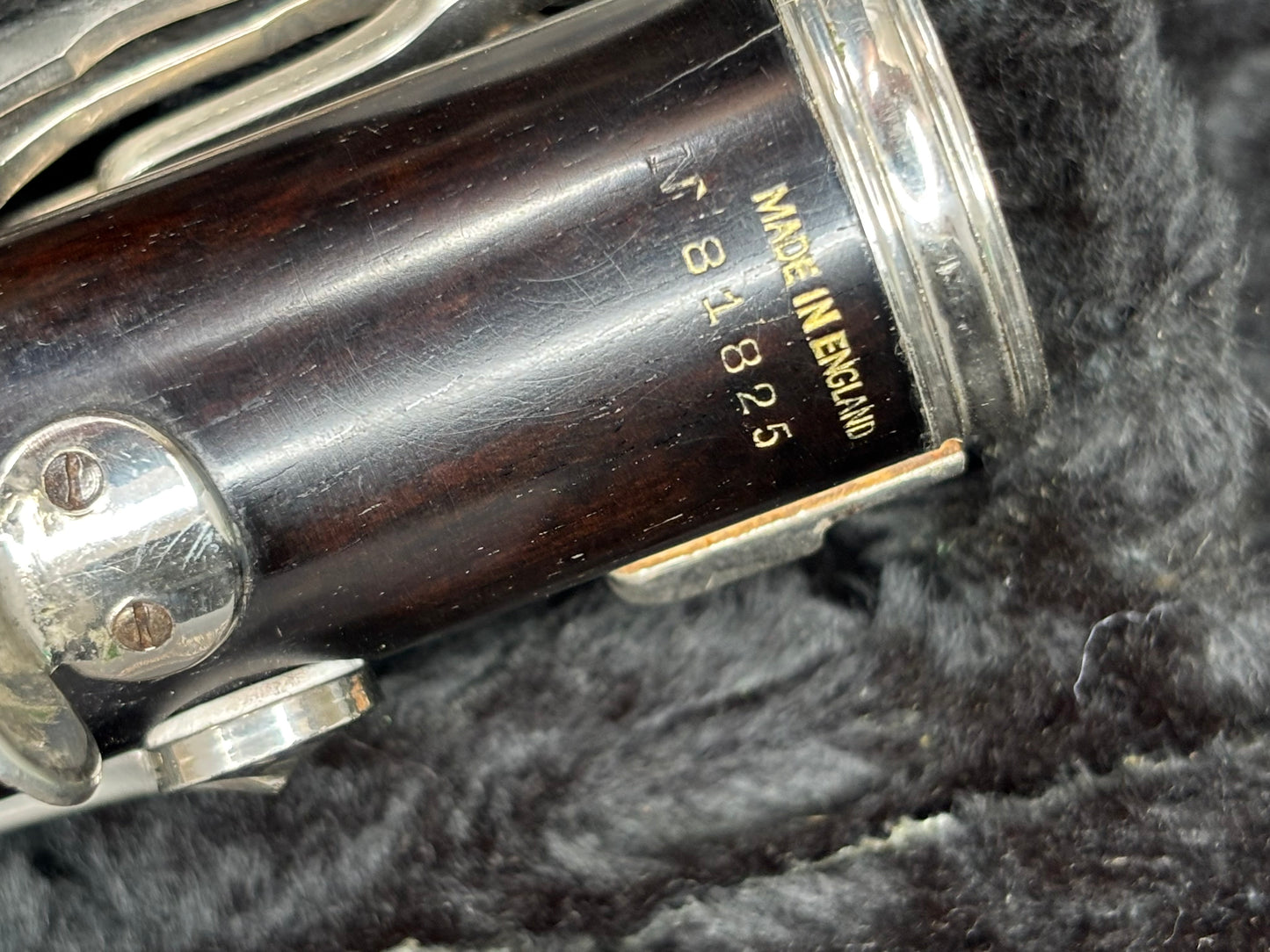 Clarinete Boosey & Hawkes - The Edgware - Madeira de Ébano - Made In London #69