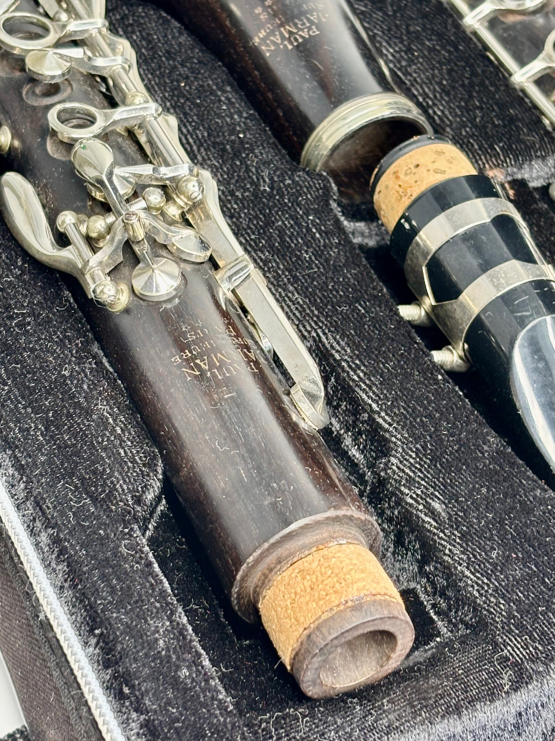 Clarinete Paul Jarman - Madeira De Ébano - Made In Frace #68 Marrom-escuro