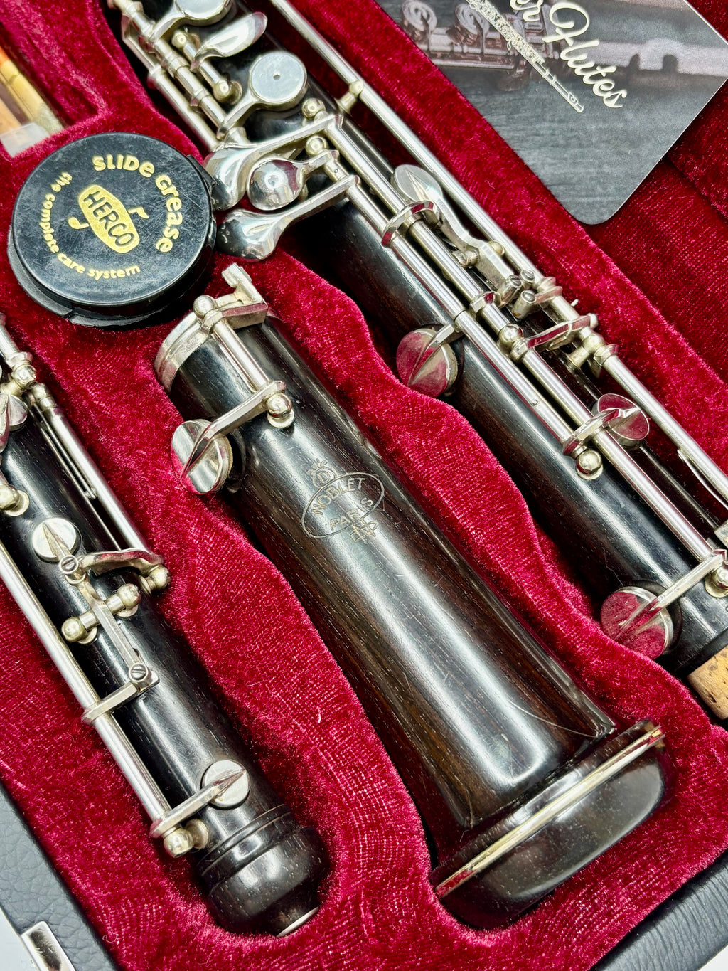 Oboe Noblet Paris - Ébano - Made In France #75 Marrom-escuro