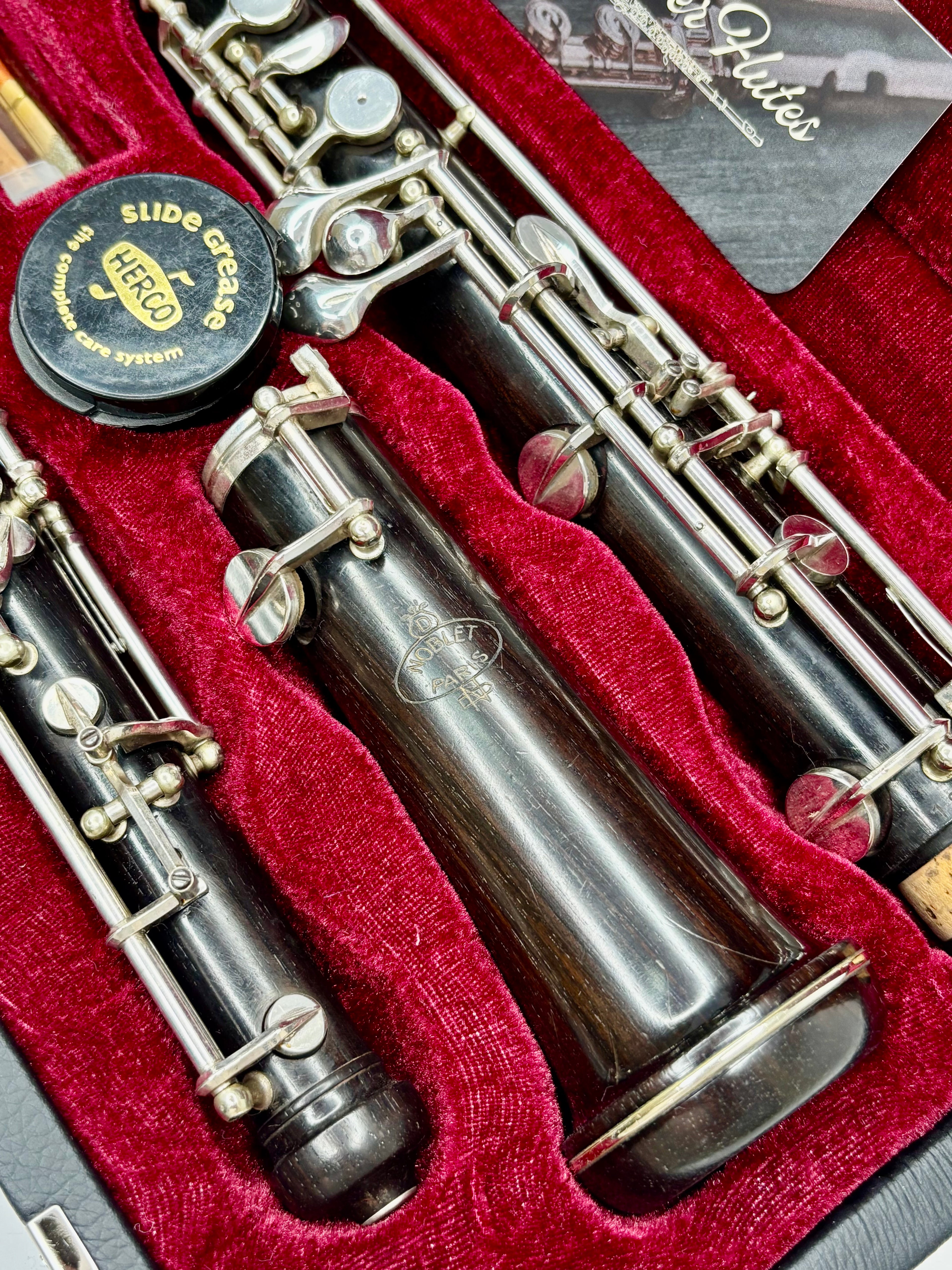 Oboe Noblet Paris - Ébano - Made In France #75 Marrom-escuro