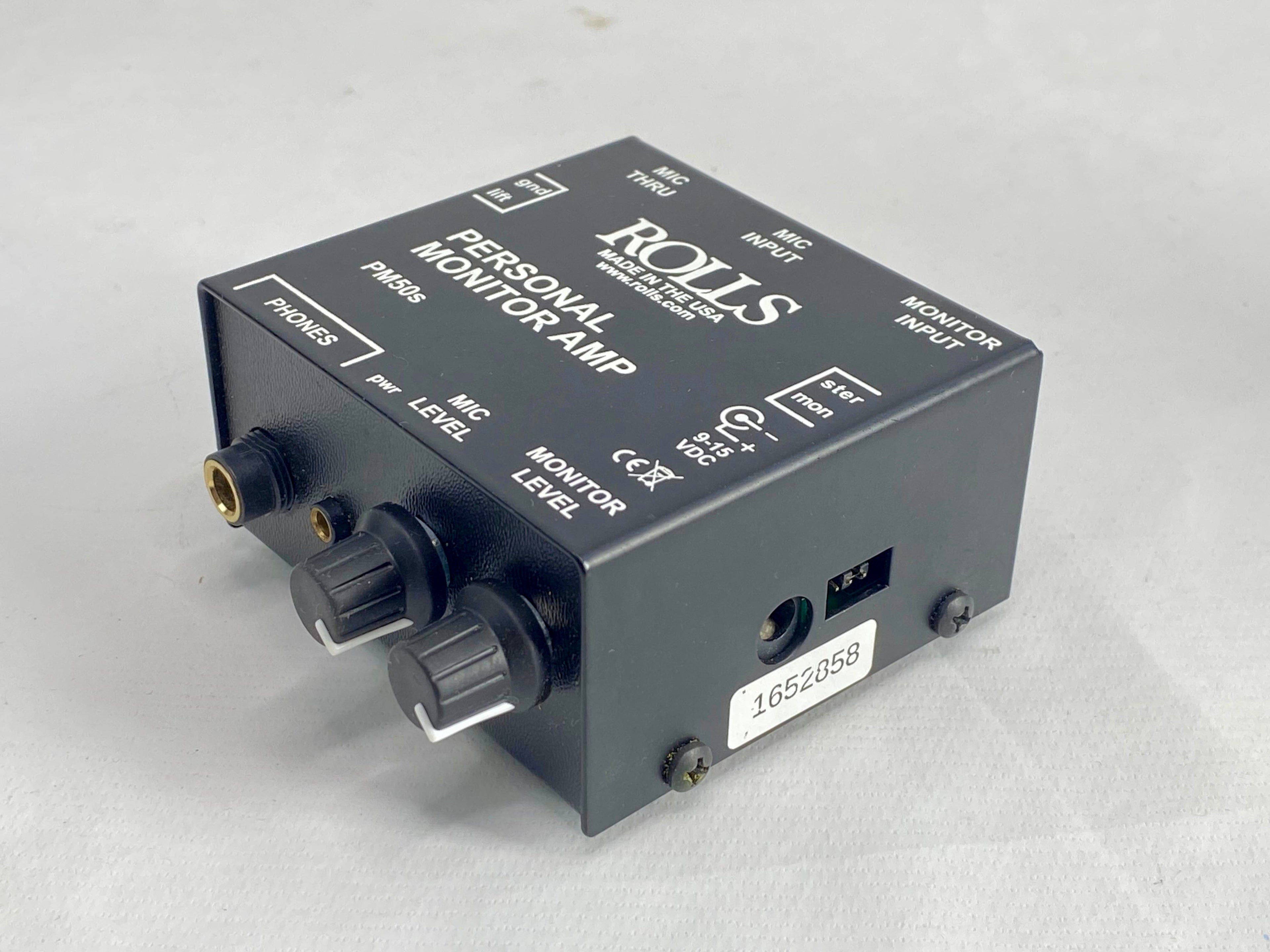 Rolls Amplificador Pessoal De Fone De Ouvido PM50SE