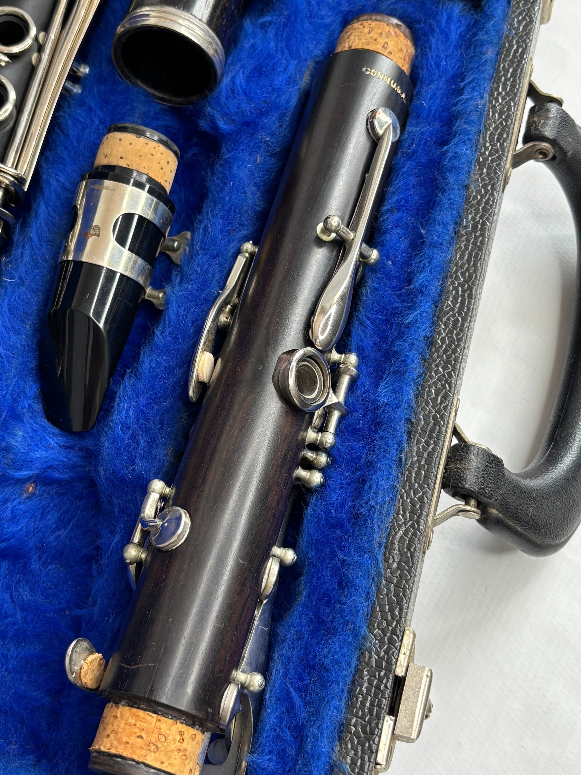 Clarinete Conn Victor - Madeira De Ébano - Made In Usa #71 Preto