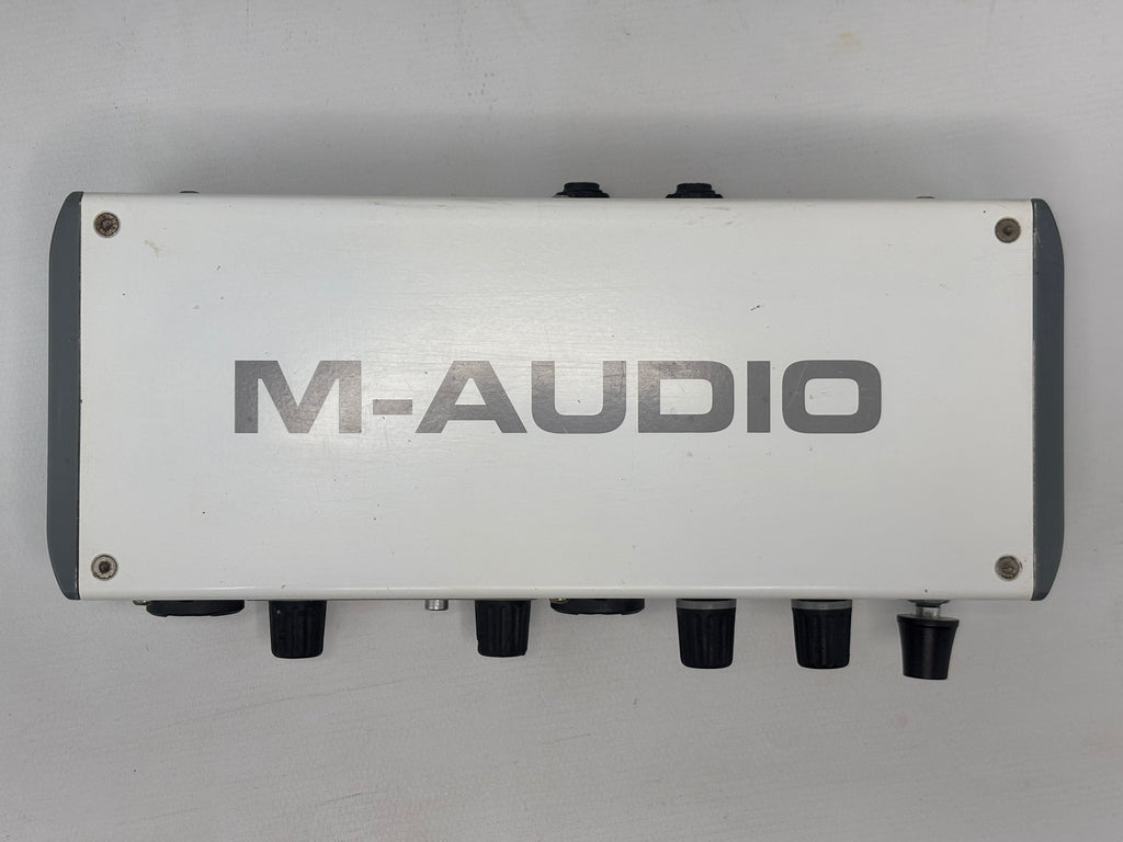 Interface De Áudio M-audio M-track Ii Duo 2 Entradas Saídas Branco