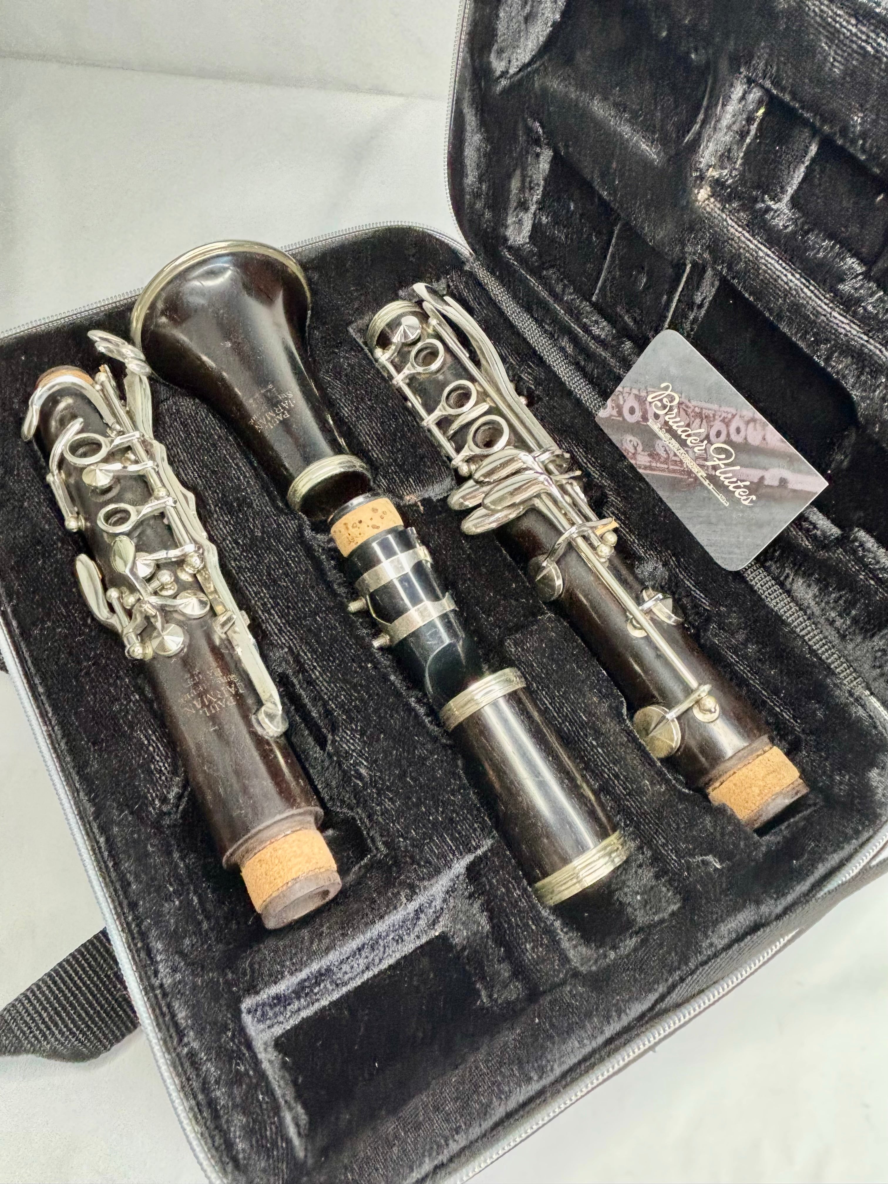 Clarinete Paul Jarman - Madeira De Ébano - Made In Frace #68 Marrom-escuro