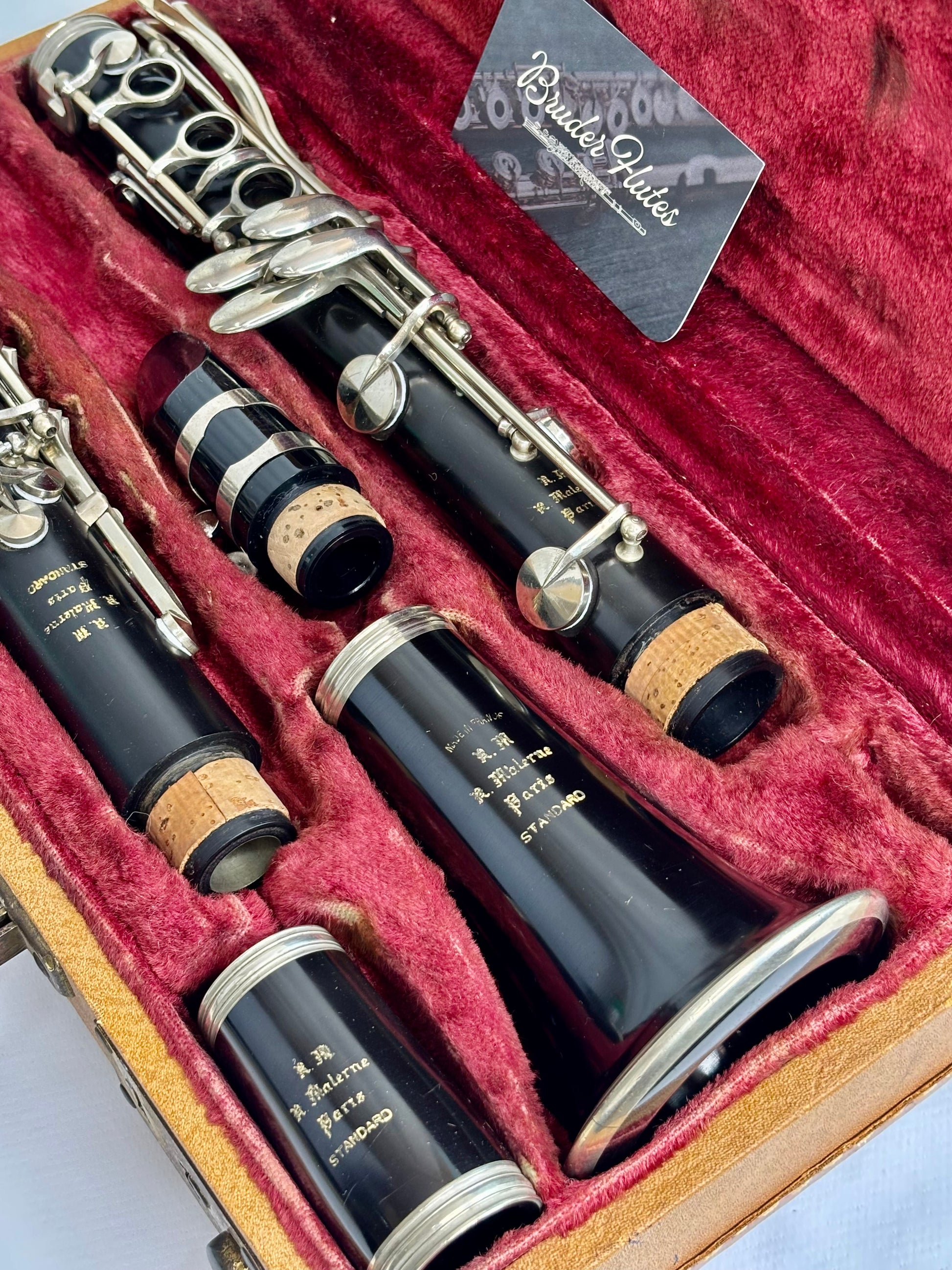 Clarinete R. Malene Paris - Made In France #67 Preto