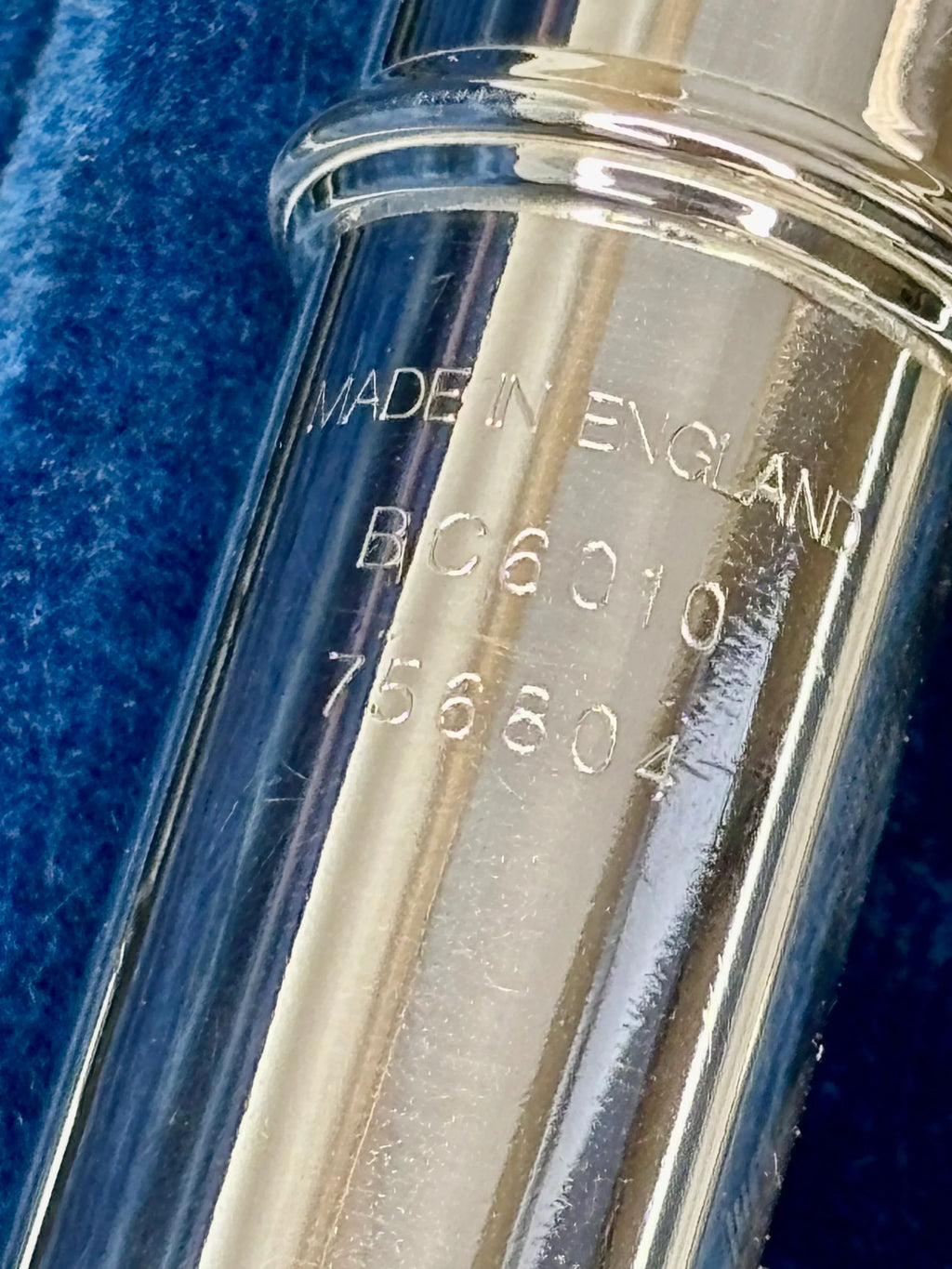 Flauta Transversal Buffet Crampon Bc6010 - Made England  #98 Prata