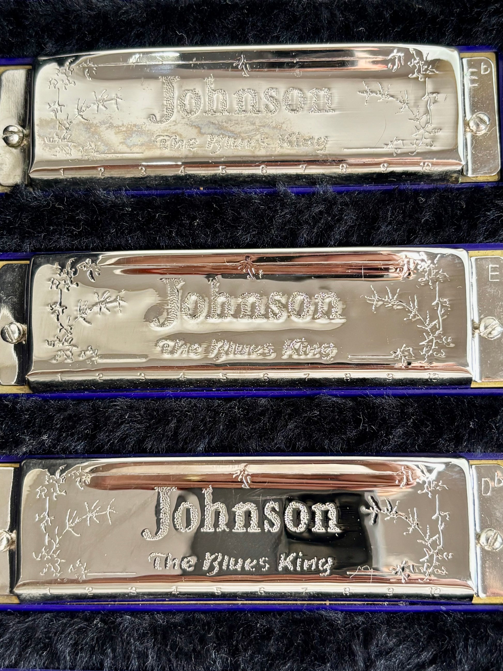 Kit De Gaitas Blues King Johnson - 12 Tonalidades  #74