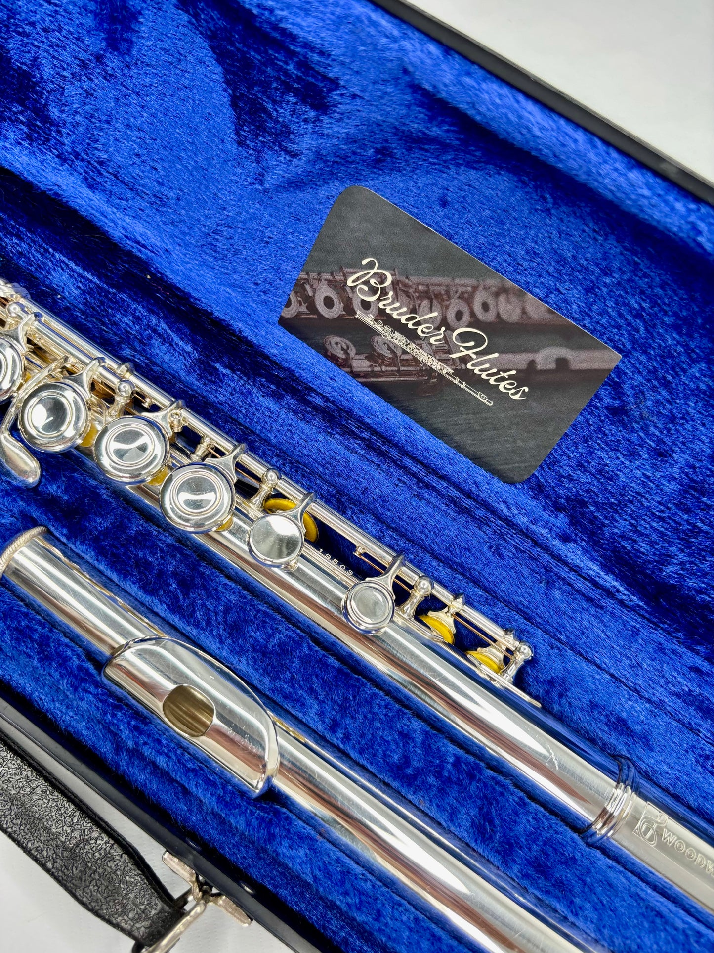 Flauta Transversal Woodwind Usa - Made In Usa #138 Prata