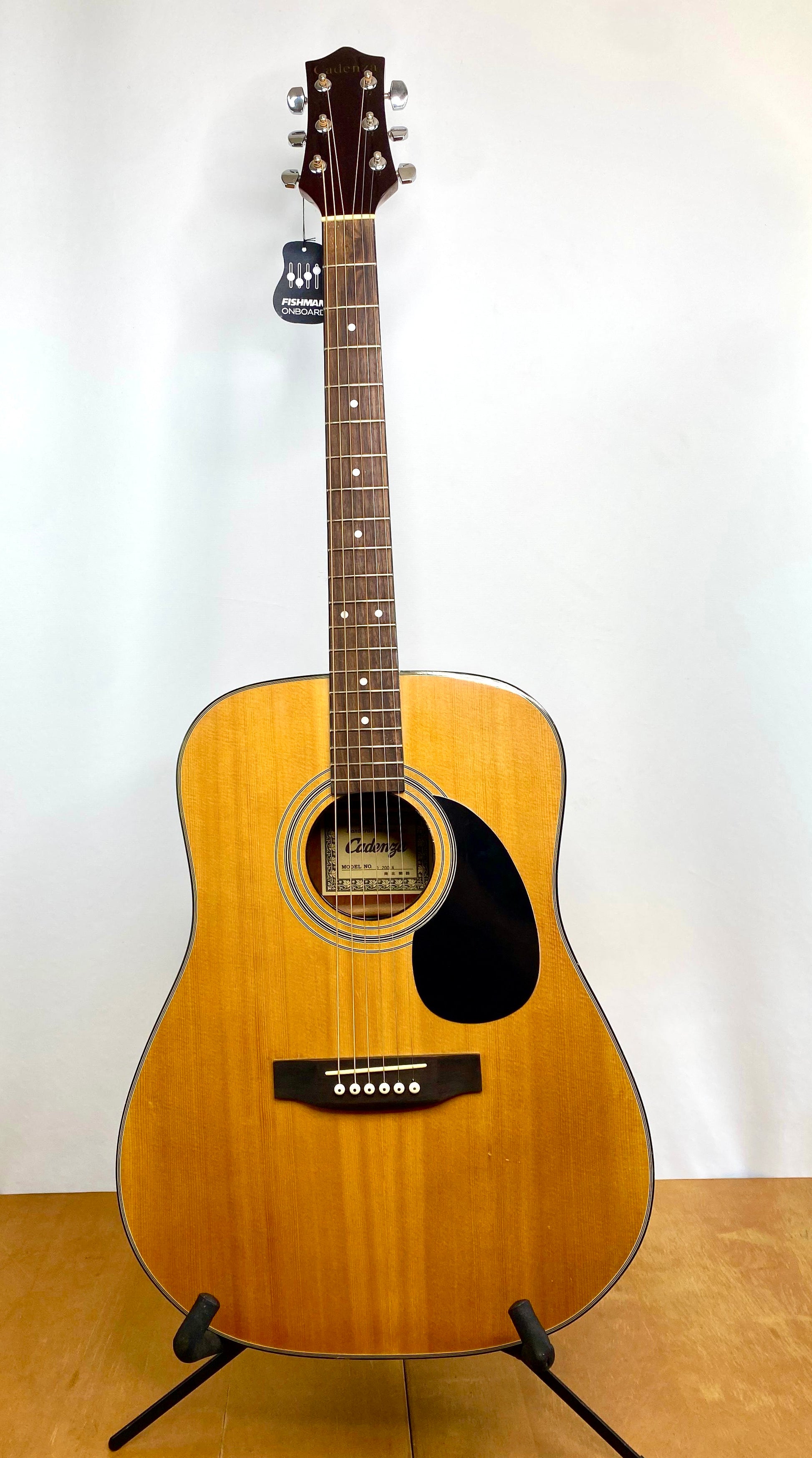 Violão Cadenza D200 N Made In Japan - Importado Usa #56 Natural Destro Ébano