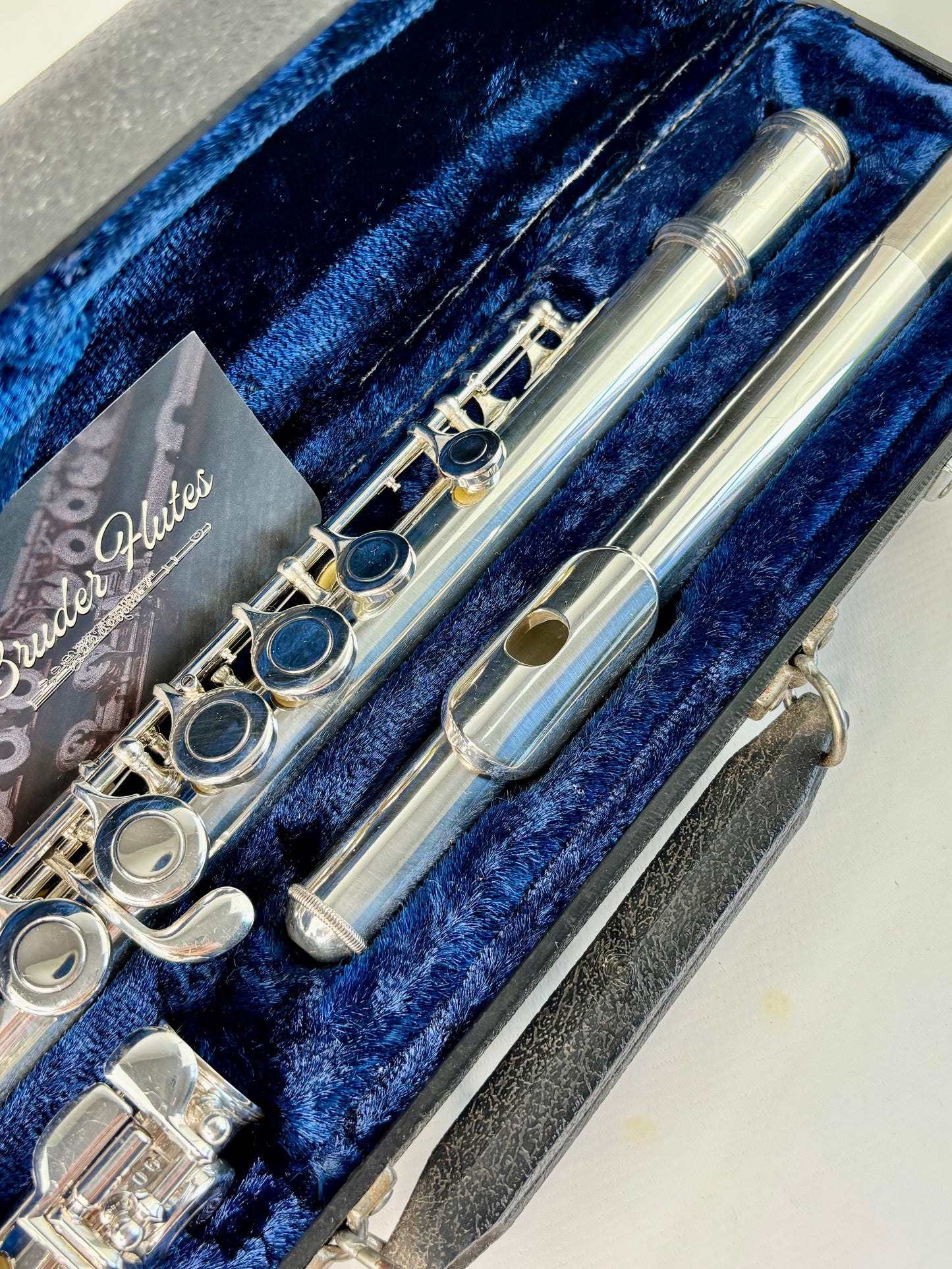 Flauta Transversal Alpine Dehan - Made In U S A  #138 Prata