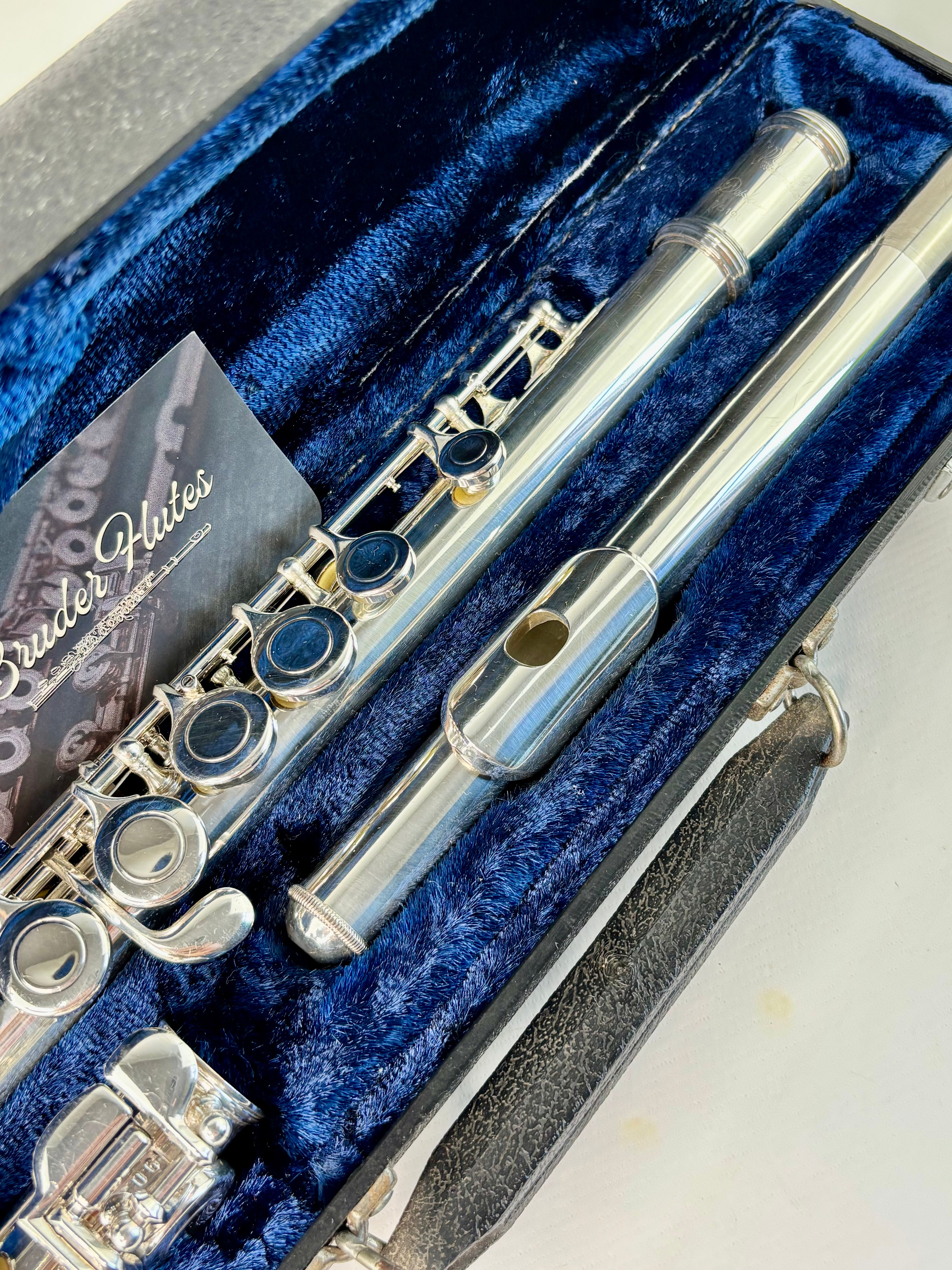 Flauta Transversal Alpine Dehan - Made In U S A  #138 Prata