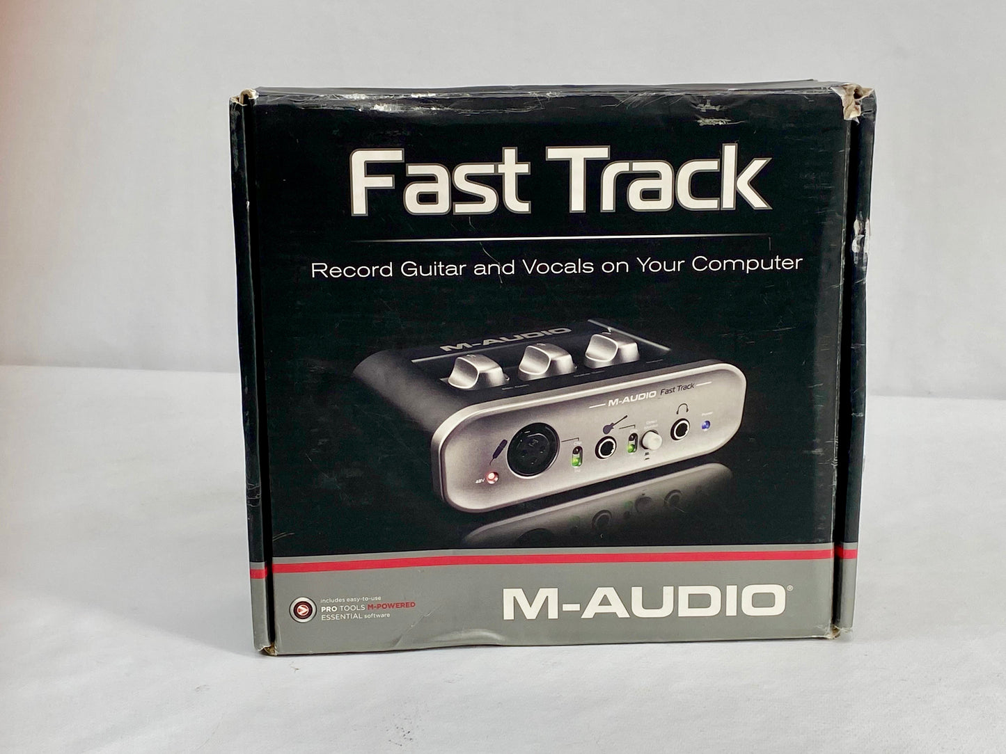 Interface M-audio Fast Track - Importado Usa #236 Preto 5v