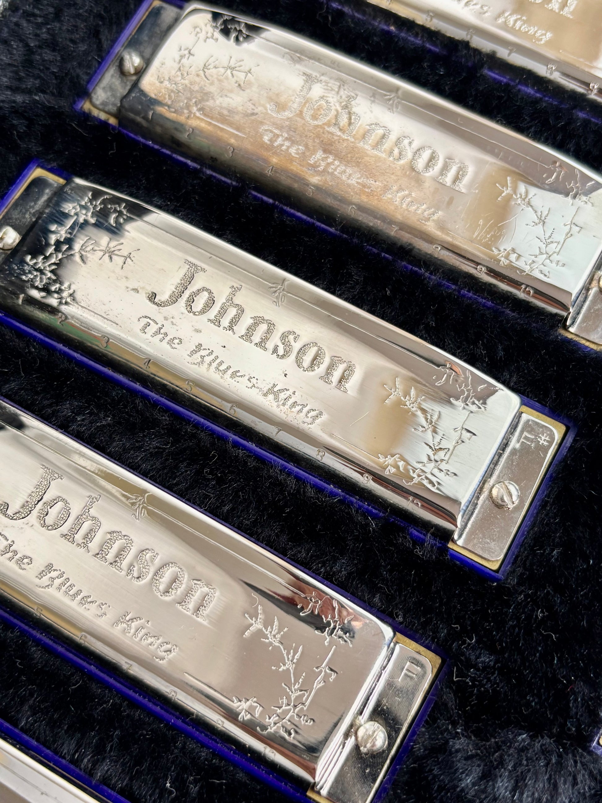 Kit De Gaitas Blues King Johnson - 12 Tonalidades  #74