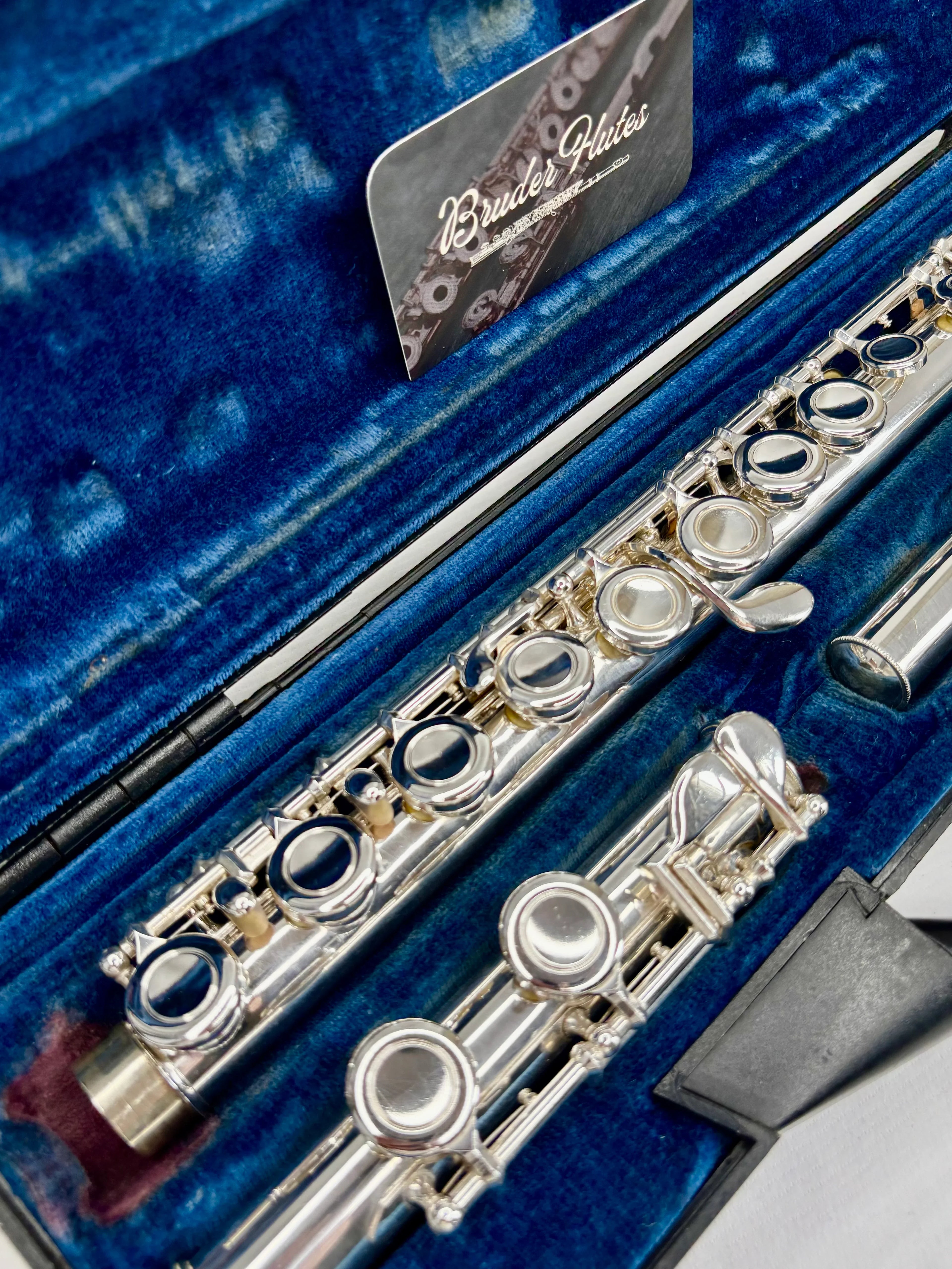 Flauta Transversal Buffet Crampon Bc6010 - Made England  #98 Prata