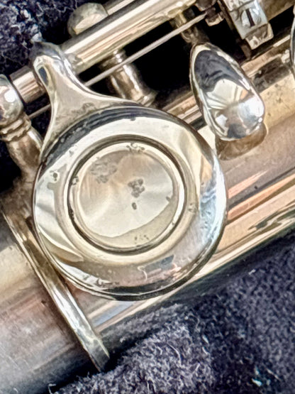 Flauta Transversal Yamaha 221 Silver / Made In Japan #195 Prata