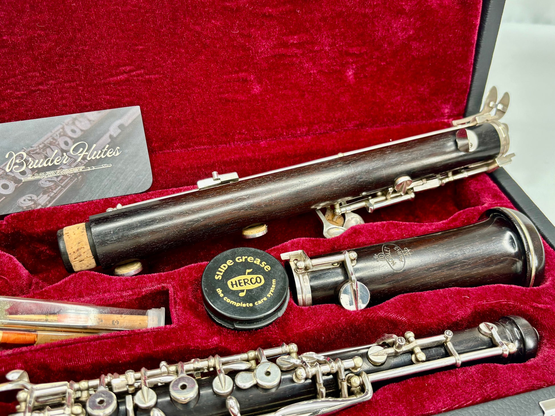 Oboe Noblet Paris - Madeira de Ébano - Made In France - Sapatilhamento em Cortiça #75