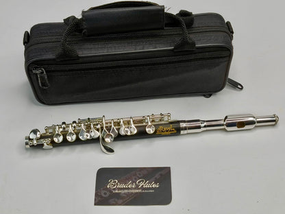 Flautim Gemeinhardt Ravel/ Abs + Prata / Made In Usa #179