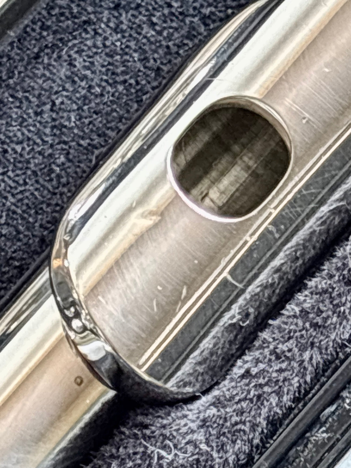 Flauta Transversal Yamaha 221 Silver / Made In Japan #195 Prata