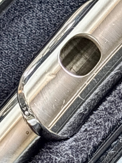 Flauta Transversal Yamaha 221 Silver / Made In Japan #195 Prata