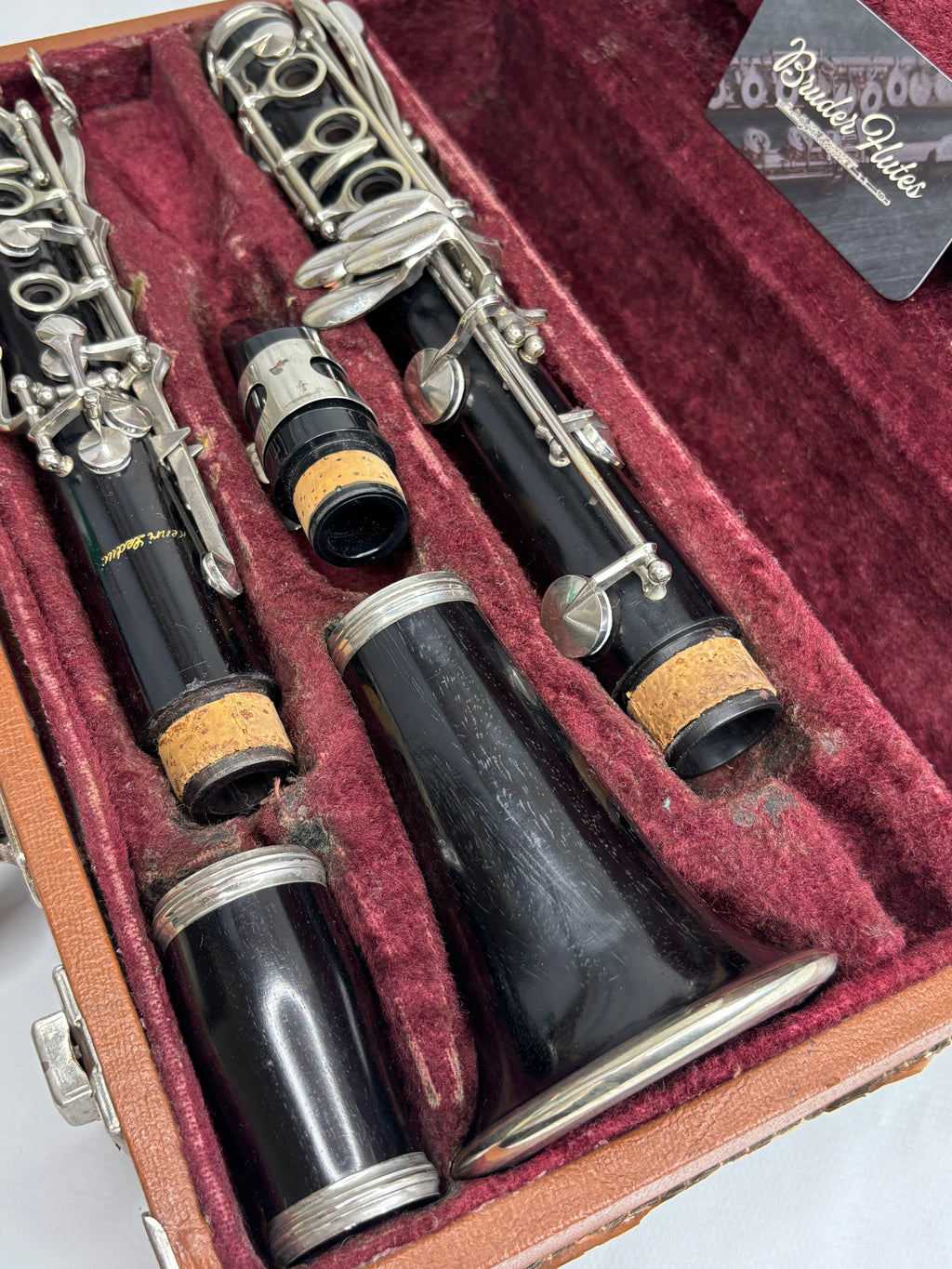 Clarinete Henri Leduc Intermediário - Made In France #73