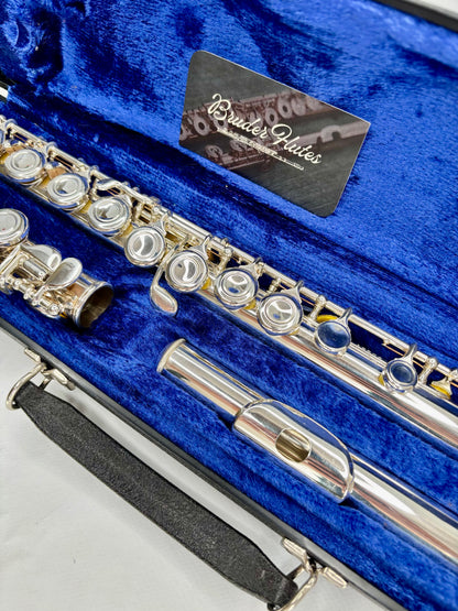 Flauta Transversal Woodwind Usa - Made In Usa #138 Prata