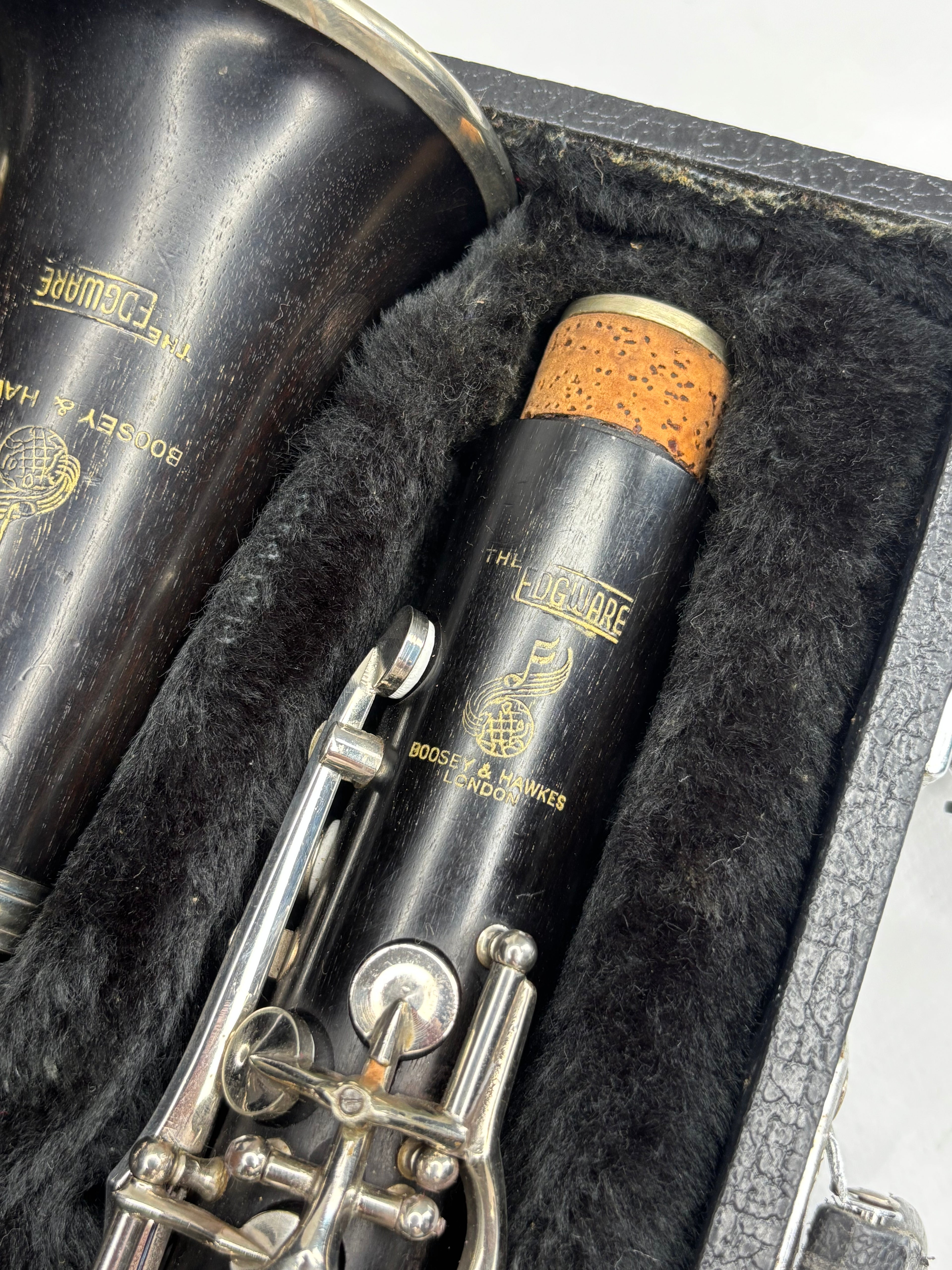Clarinete Boosey & Hawkes /the Edgware  - Made In London #69 Preto