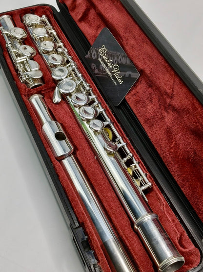 Flauta Transversal Yamaha F100 S  / Made In Japan  #176 Prateado