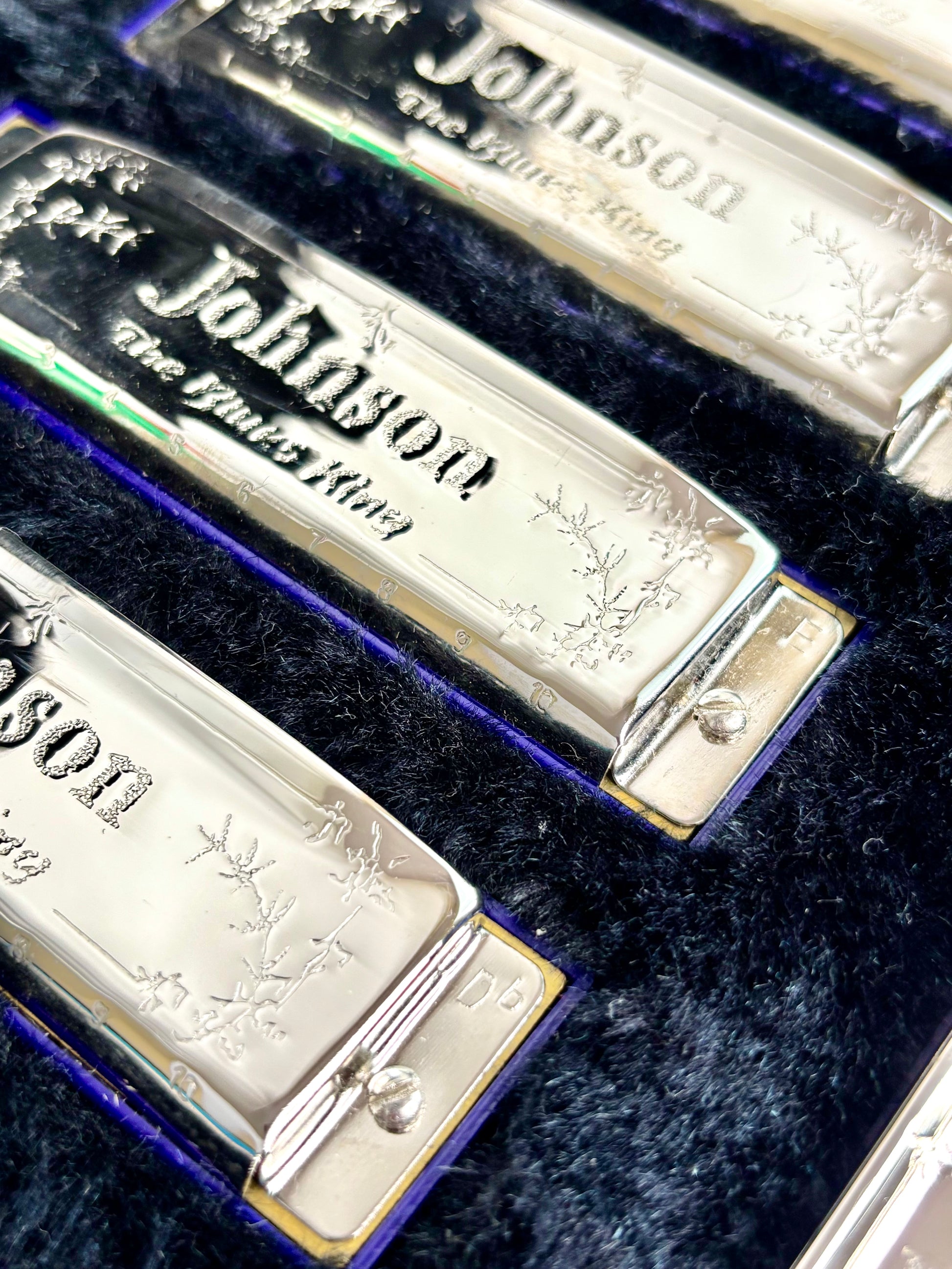 Kit De Gaitas Blues King Johnson - 12 Tonalidades  #74