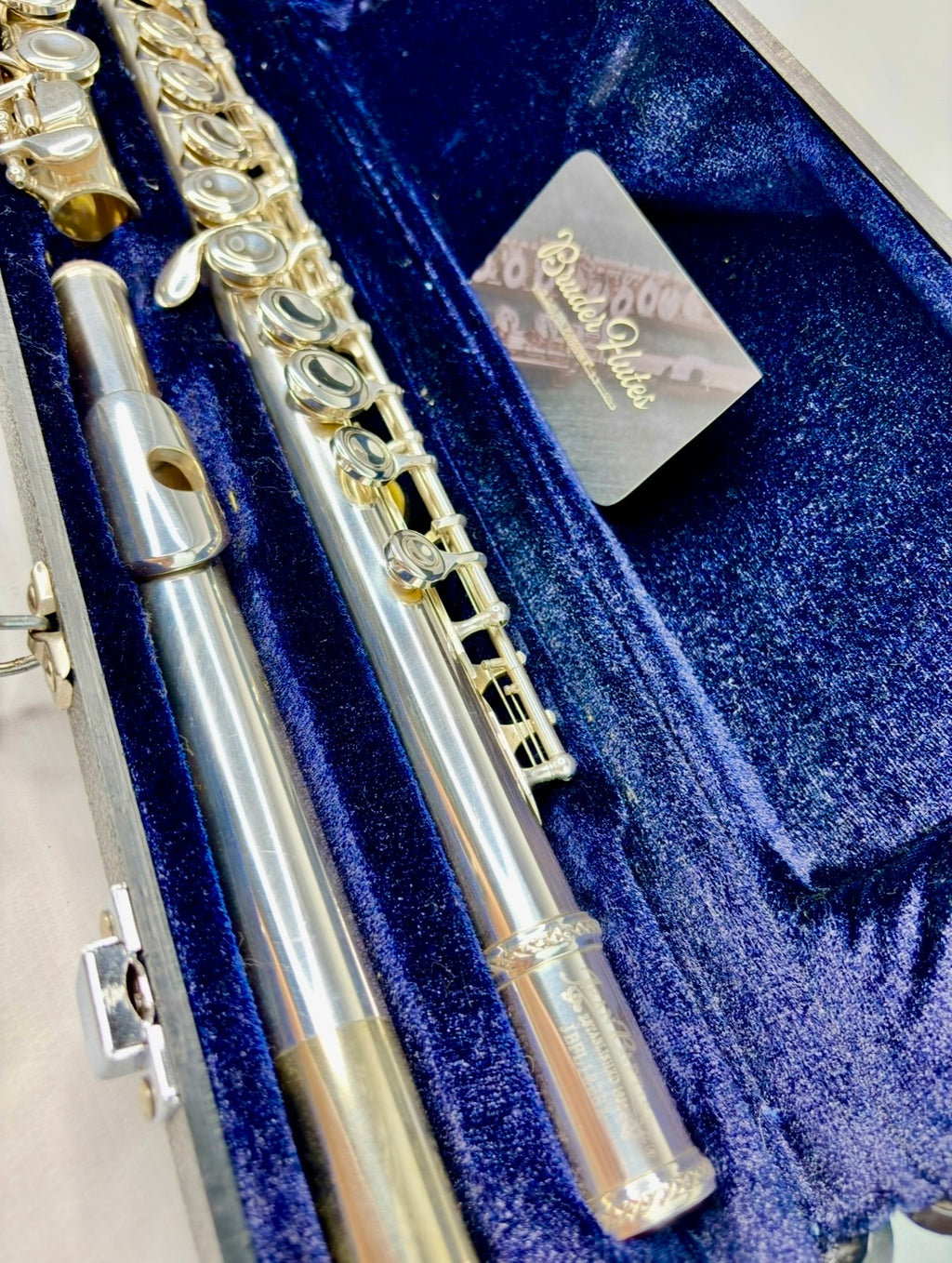 Flauta Transversal Jean Baptiste Jbfl 183 Sx - Made Usa #116 Prata