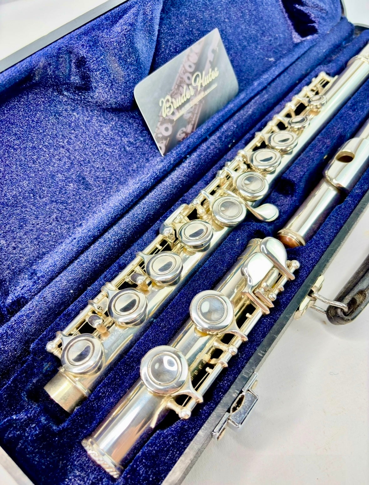 Flauta Transversal Jean Baptiste Jbfl 183 Sx - Made Usa #116 Prata