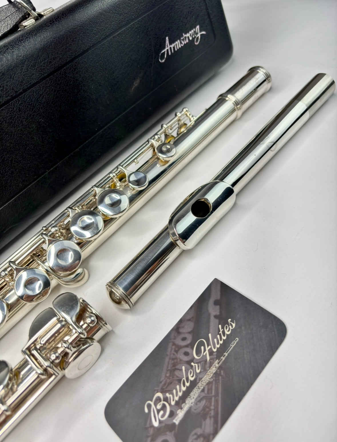 Flauta Transversal Armstrong 102 - Made In Usa #99 Prata