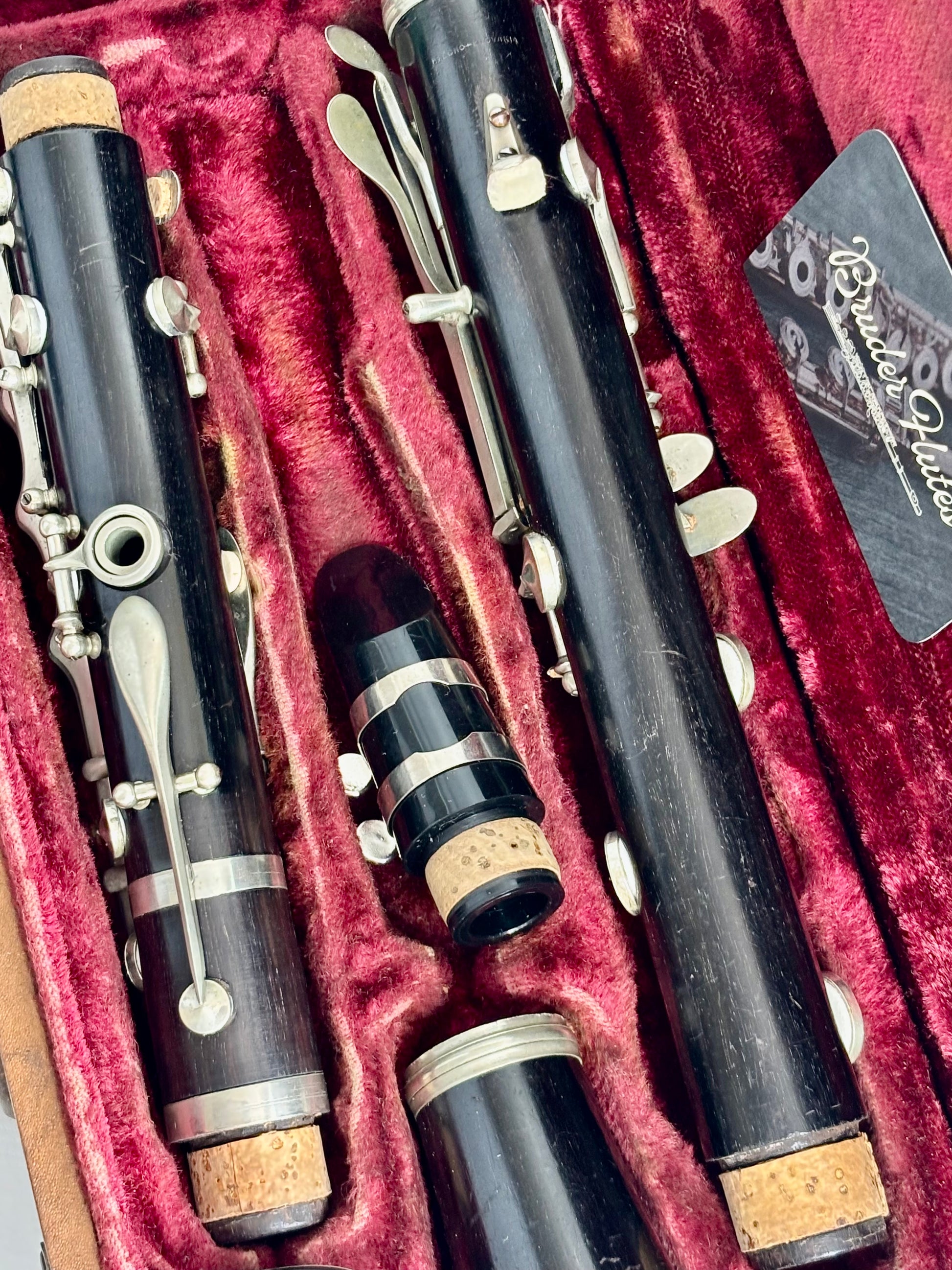 Clarinete Clemente & Cie - Made In Usa #72 Preto