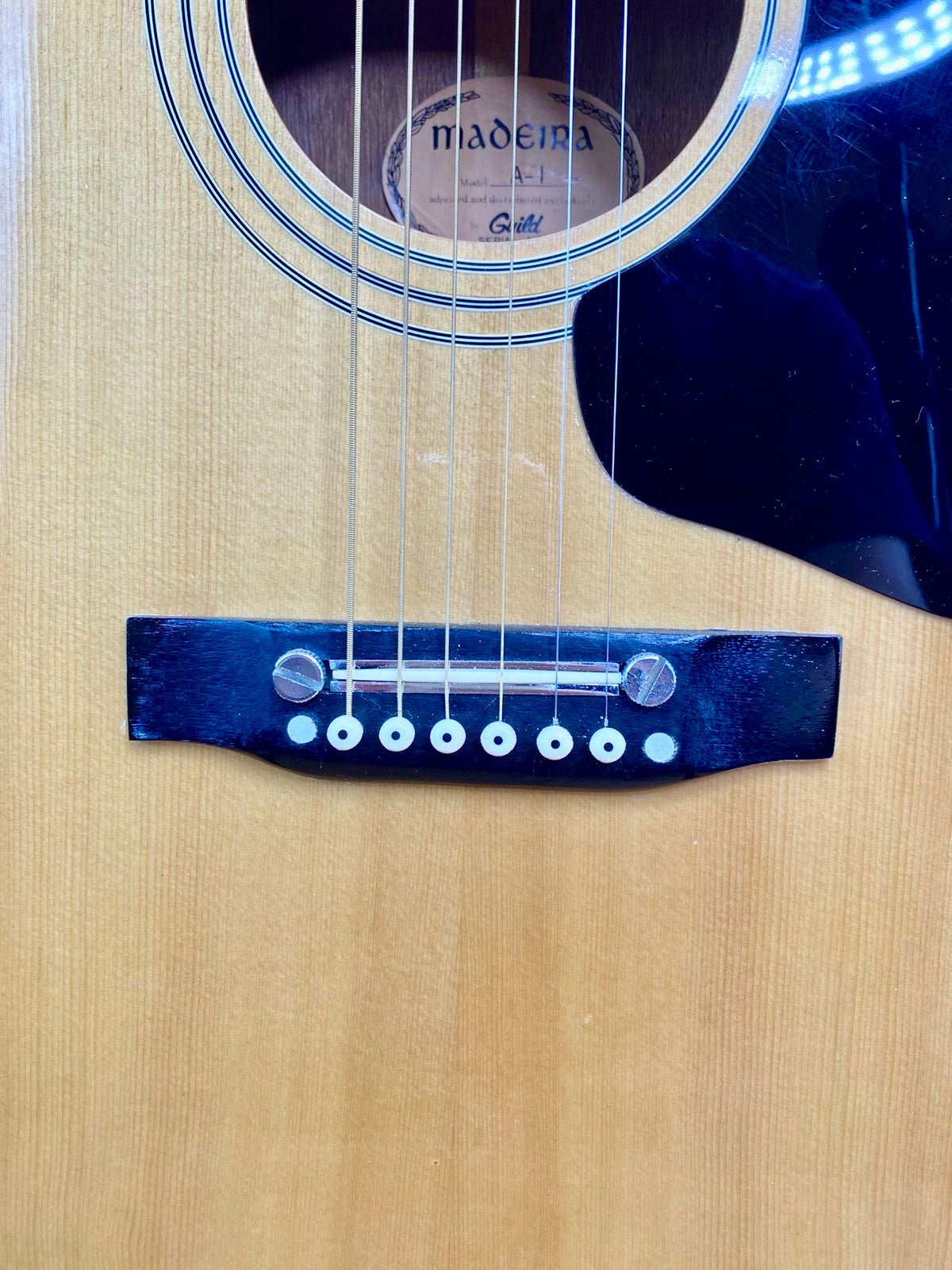 Violão By Guild Madeira Model A-1 -  Made In Korea #57 Natural Destro Rosewood