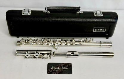 Flauta Transversal Yamaha F100 S  / Made In Japan  #176 Prateado