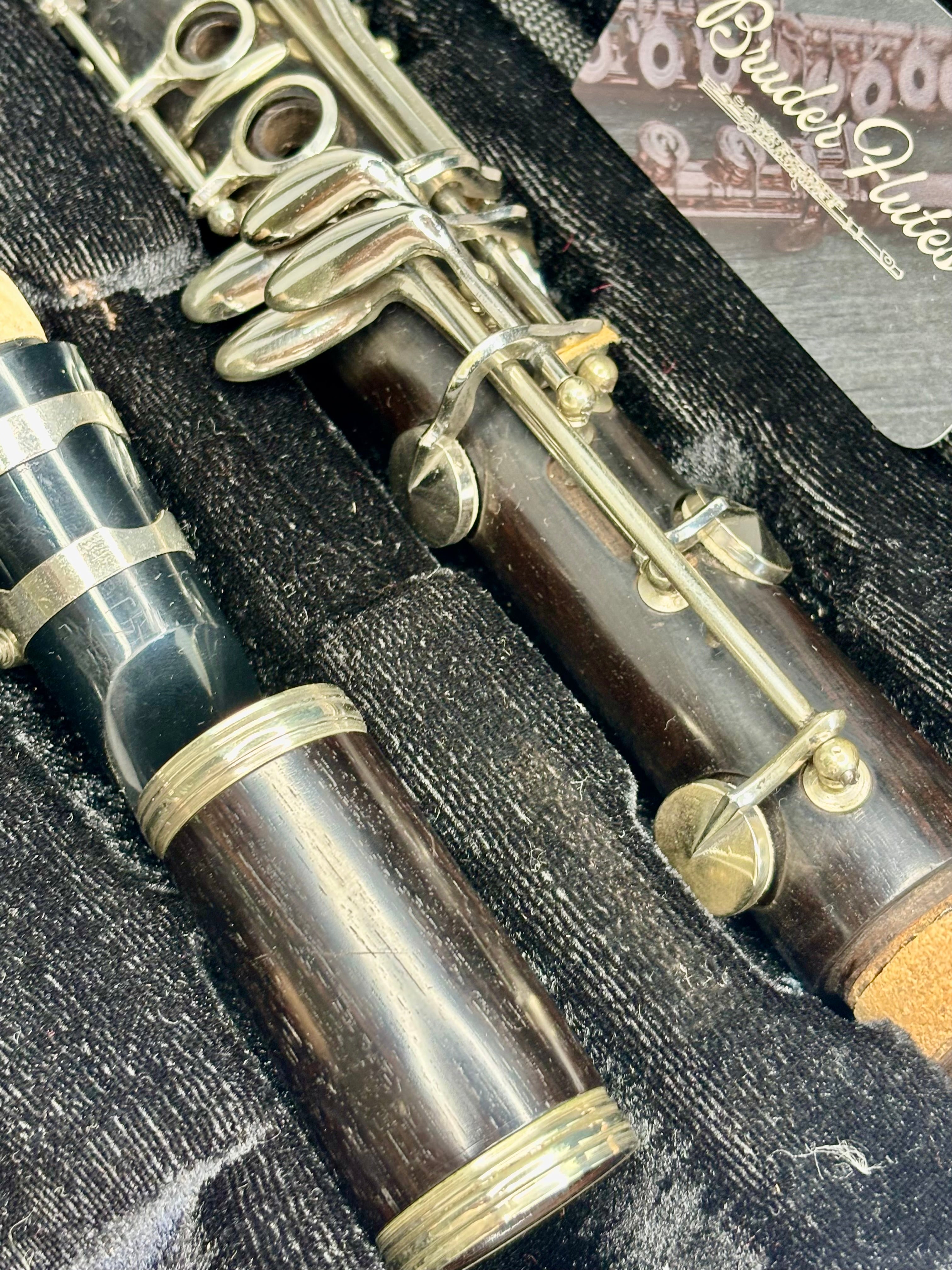 Clarinete Paul Jarman - Madeira De Ébano - Made In Frace #68 Marrom-escuro