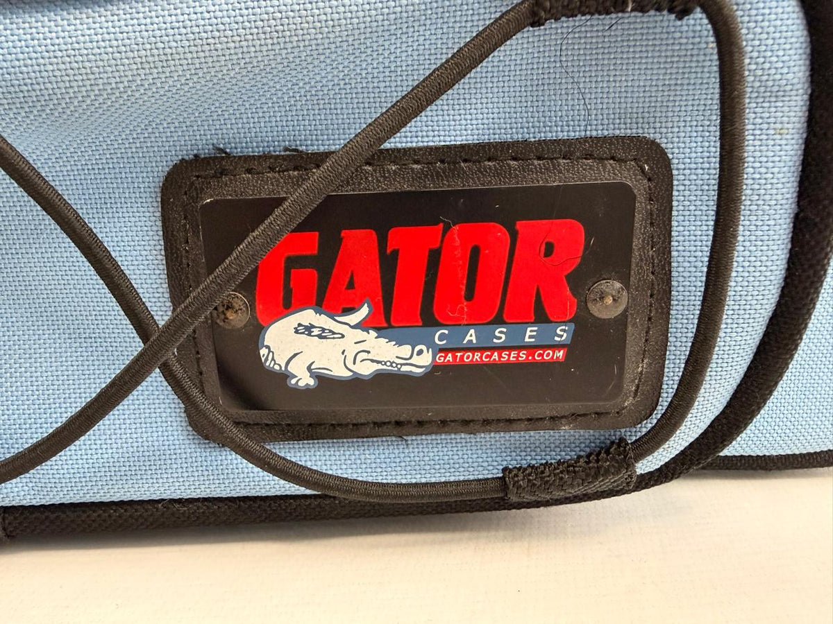 Case Flauta Transversal Gator Azul - Made In Usa #21