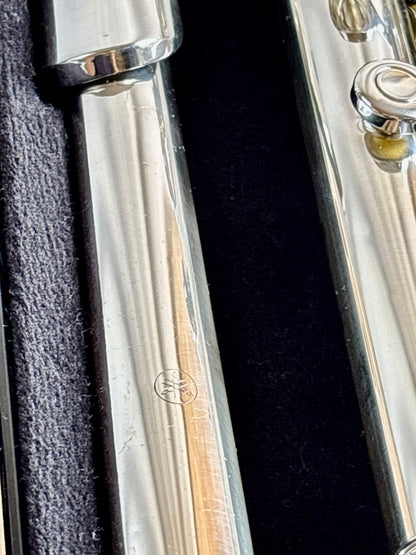Flauta Transversal Yamaha 221 Silver / Made In Japan #195 Prata