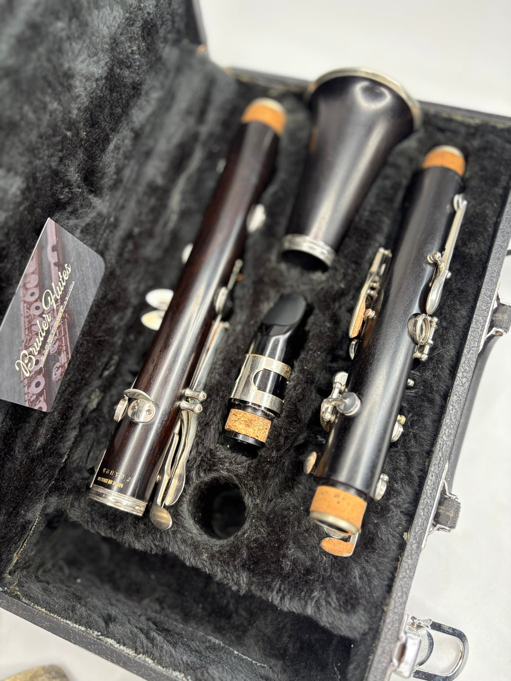 Clarinete Boosey & Hawkes /the Edgware  - Made In London #69 Preto