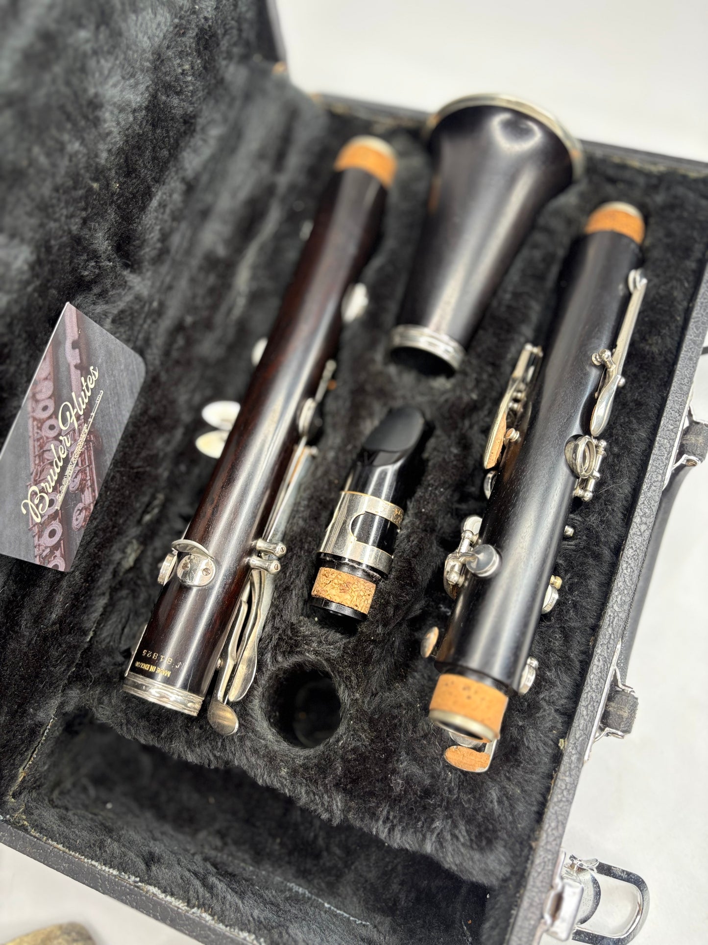 Clarinete Boosey & Hawkes - The Edgware - Madeira de Ébano - Made In London #69