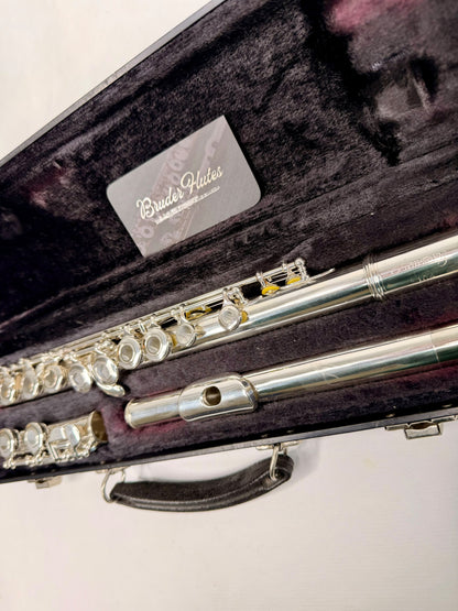 Flauta Transversal Armstrong 104 Made In Usa #180 Prateado