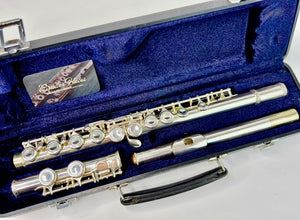 Flauta Transversal Jean Baptiste Jbfl 183 Sx - Made Usa #116 Prata