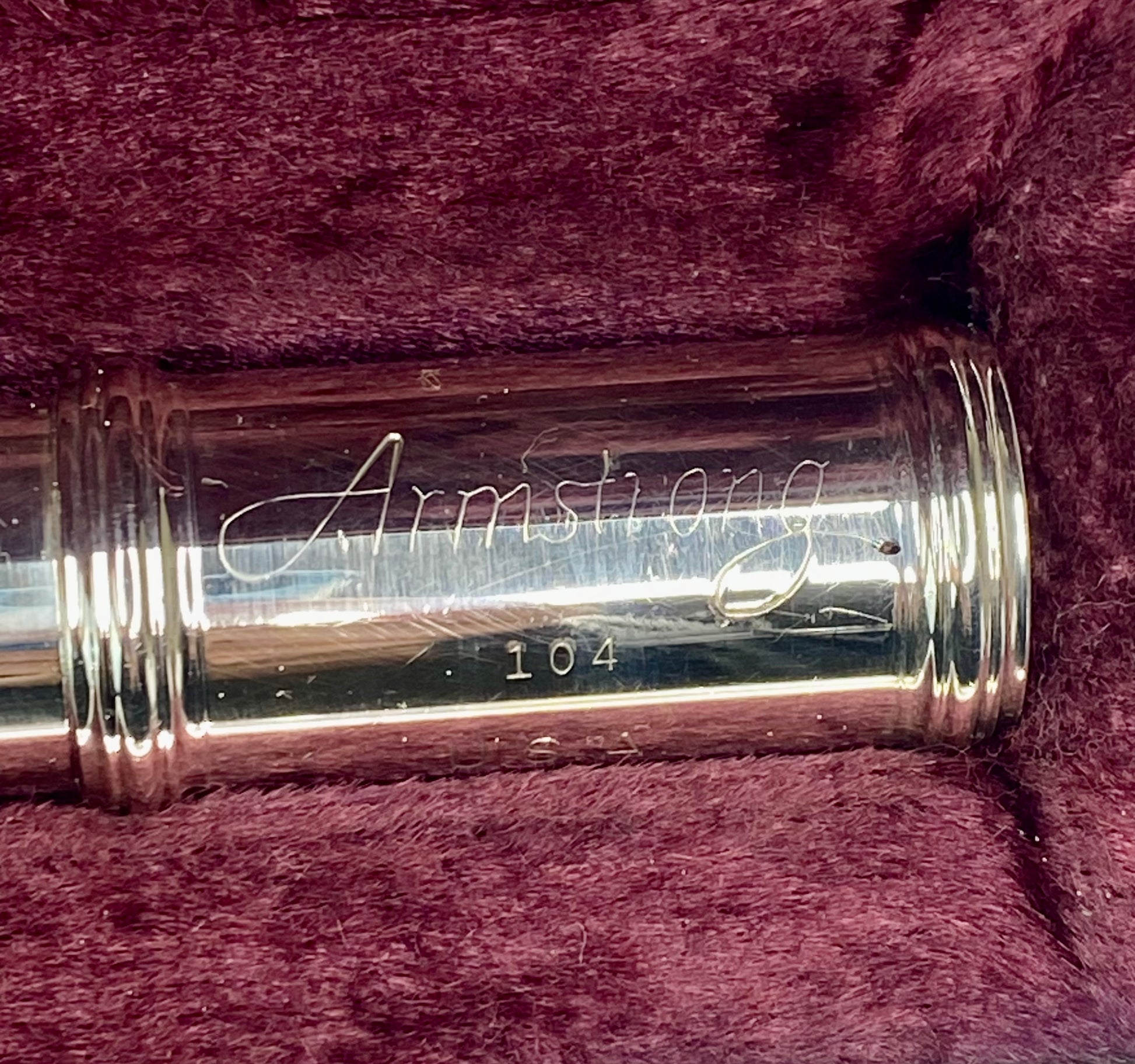 Flauta Transversal Armstrong 104 Made In Usa #56