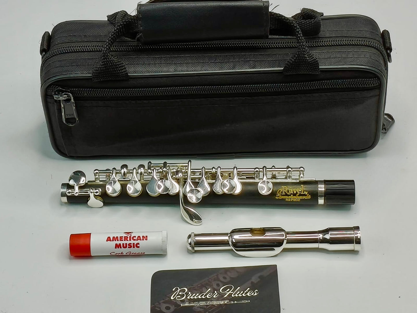 Flautim Gemeinhardt Ravel/ Abs + Prata / Made In Usa #179