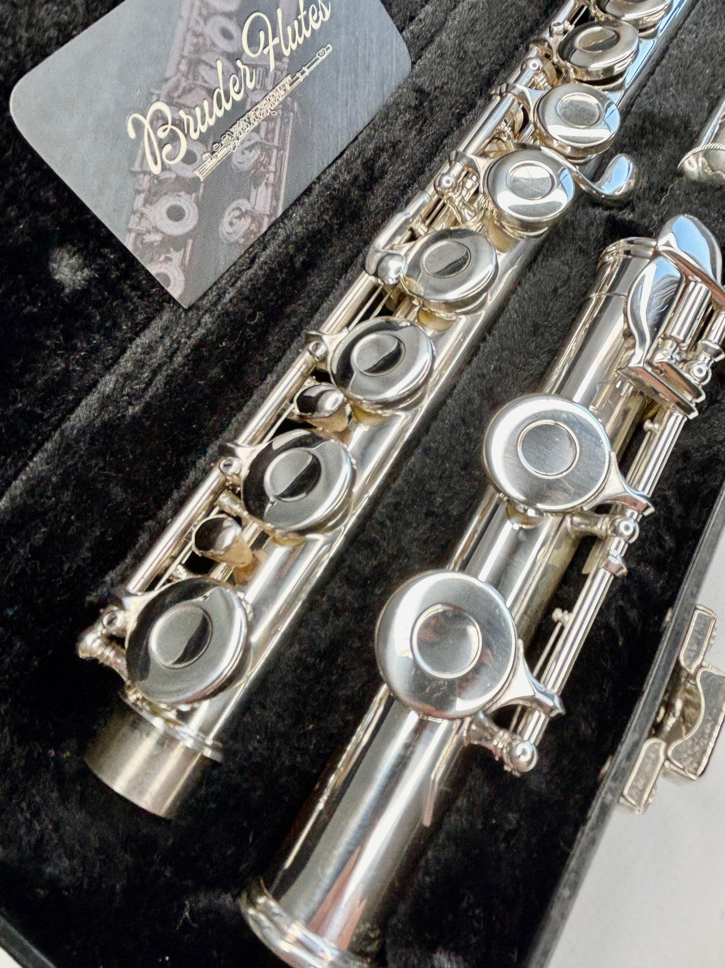 Flauta Transversal Gemeinhardt Artisan - Made In Usa #149 Prata