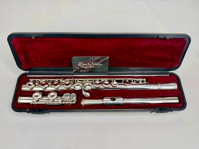 Flauta Transversal Yamaha 221 Silver / Made In Japan #195 Prata