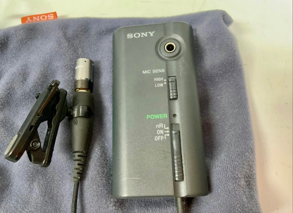 Microfone Sony EMC-CR120 - Made In Japan