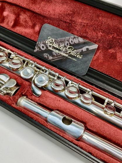 Flauta Transversal Yamaha F100 S  / Made In Japan  #176 Prateado