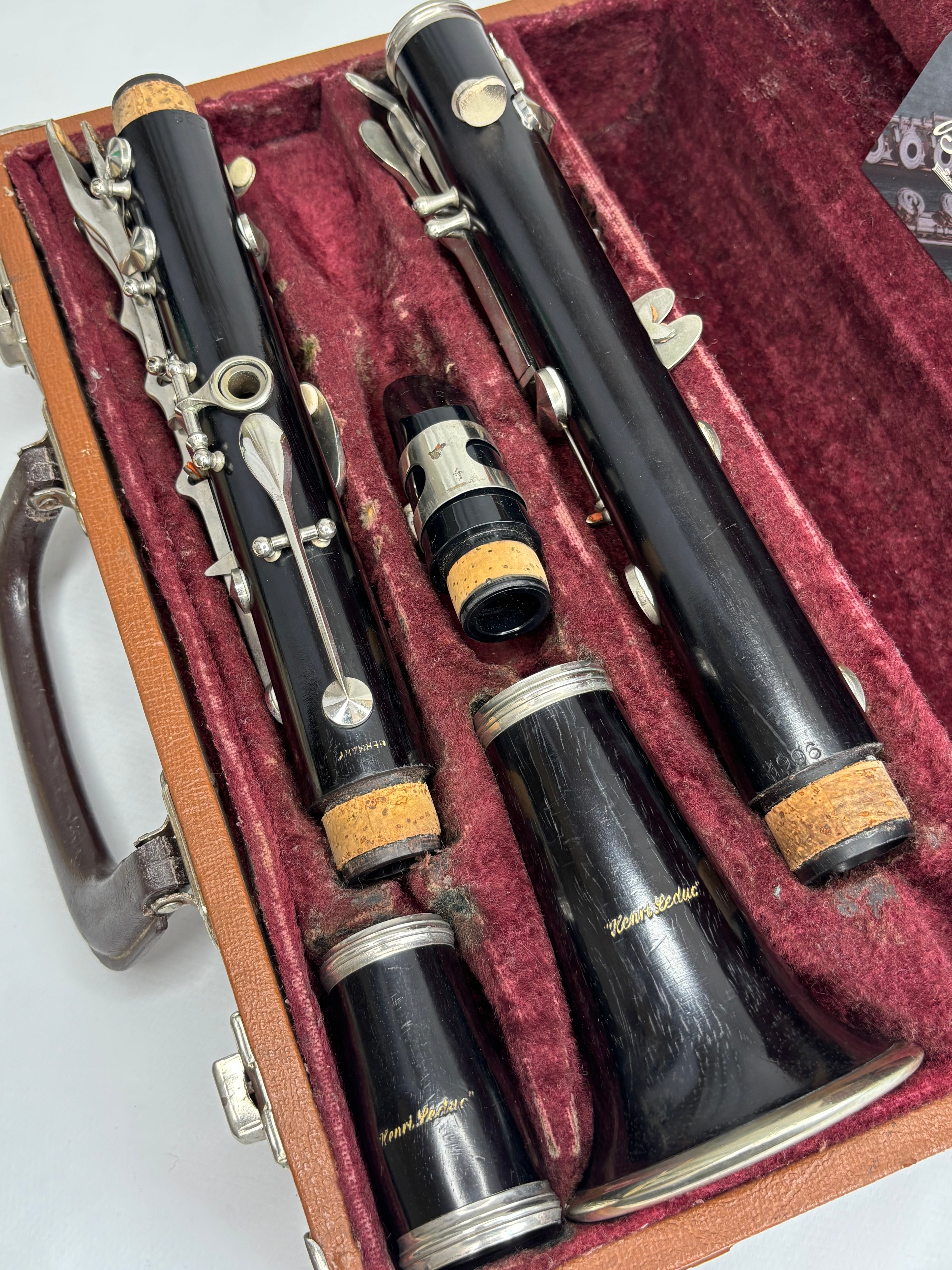 Clarinete Henri Leduc Intermediário - Made In France #73